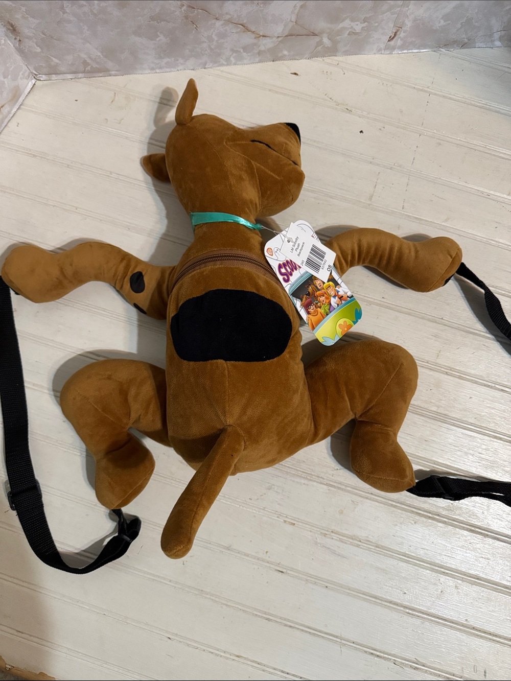 Scooby-Doo Plush Backpack for Kids - Brown
